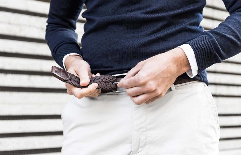 Moderne riem zonder gaatjes met highbuckle gesp: perfecte combinatie van stijl en functionaliteit voor comfort en mode